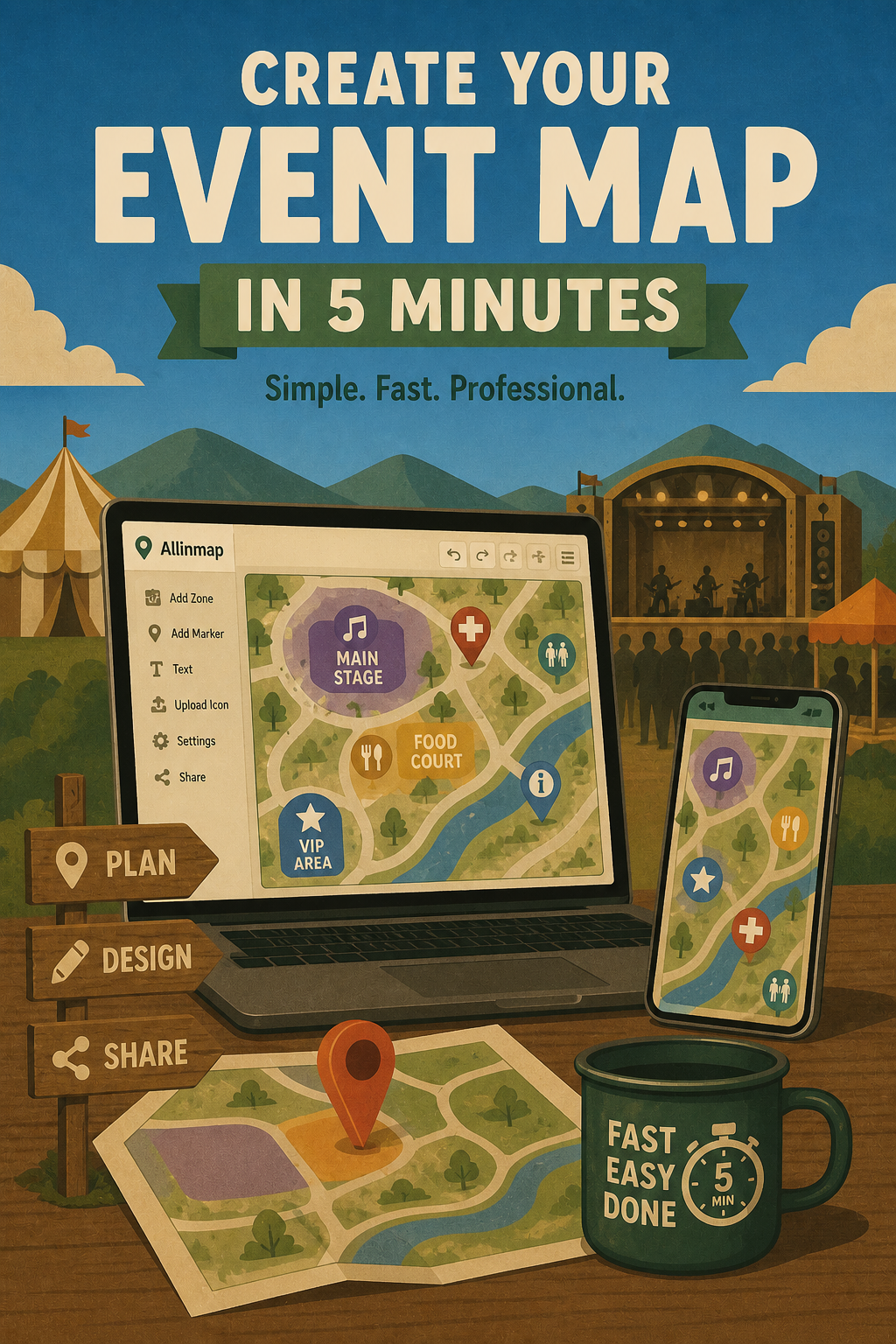 How to Create an Event Map in 5 Minutes